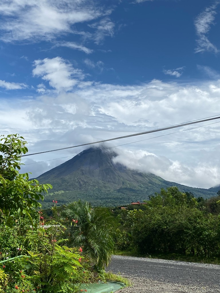 La Fortuna volcano view
